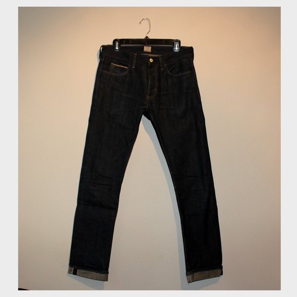 J. Crew Other - J.Crew 484 Selvedge Slim Raw Denim Men's 30W 32L